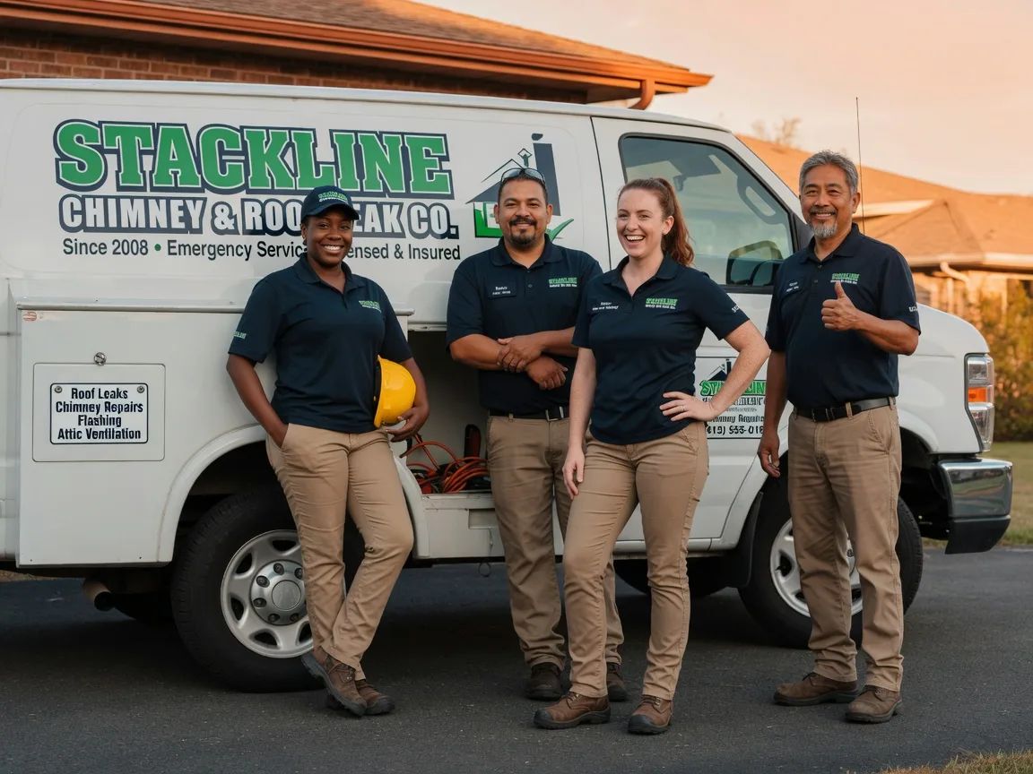 Chimney flashing repair company in Mansfield, GA